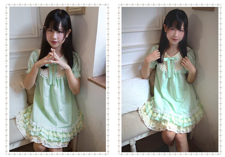 July Star Flower Short Sleeved Lolita Dress