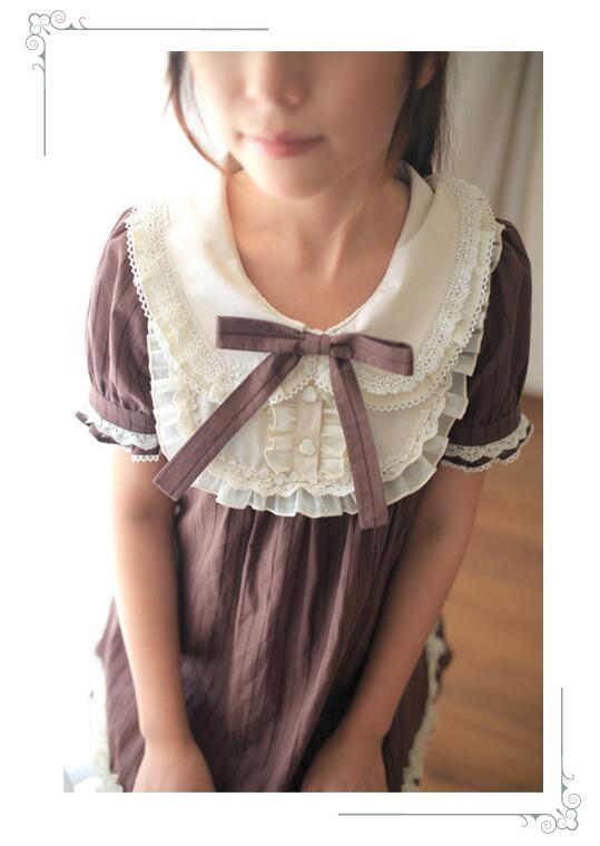 July Star Flower Short Sleeved Lolita Dress