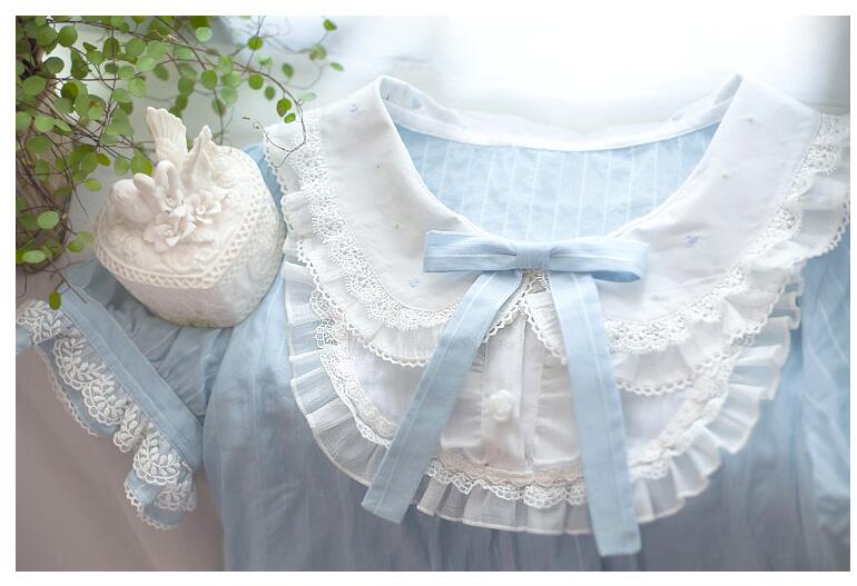 July Star Flower Short Sleeved Lolita Dress