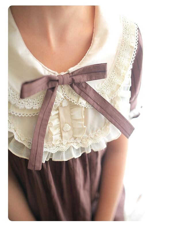 July Star Flower Short Sleeved Lolita Dress