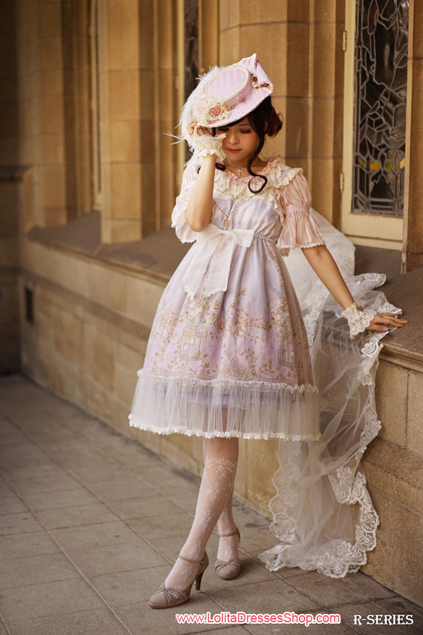 The Emperors Nightingale High Waist Lolita JSK