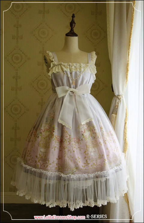 The Emperors Nightingale High Waist Lolita JSK