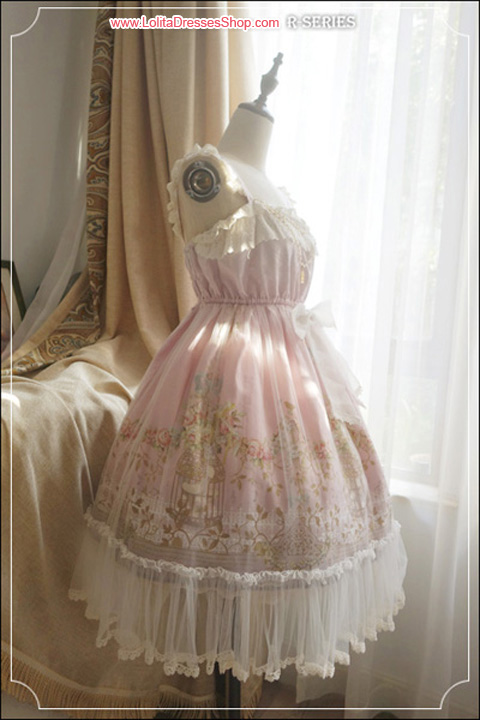 The Emperors Nightingale High Waist Lolita JSK