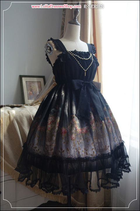 The Emperors Nightingale High Waist Lolita JSK