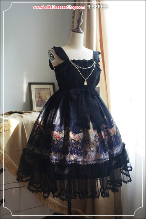 The Emperors Nightingale High Waist Lolita JSK