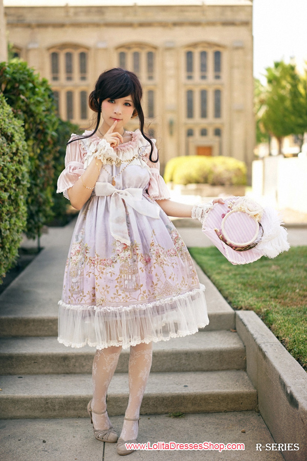 The Emperors Nightingale High Waist Lolita JSK