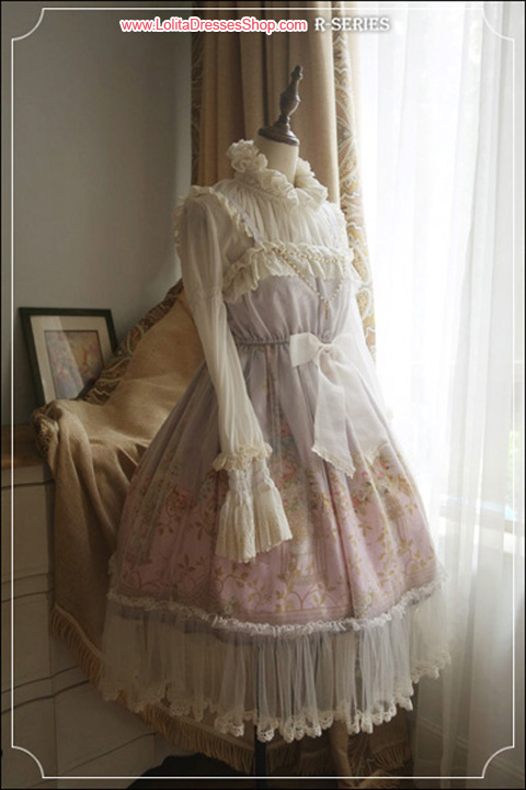 The Emperors Nightingale High Waist Lolita JSK