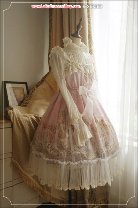 The Emperors Nightingale High Waist Lolita JSK