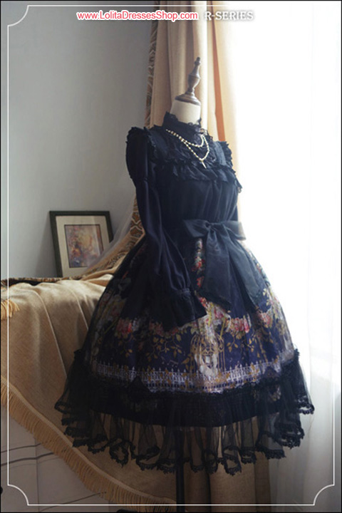 The Emperors Nightingale High Waist Lolita JSK