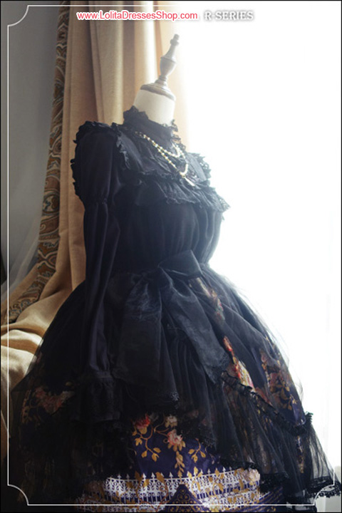 The Emperors Nightingale High Waist Lolita JSK