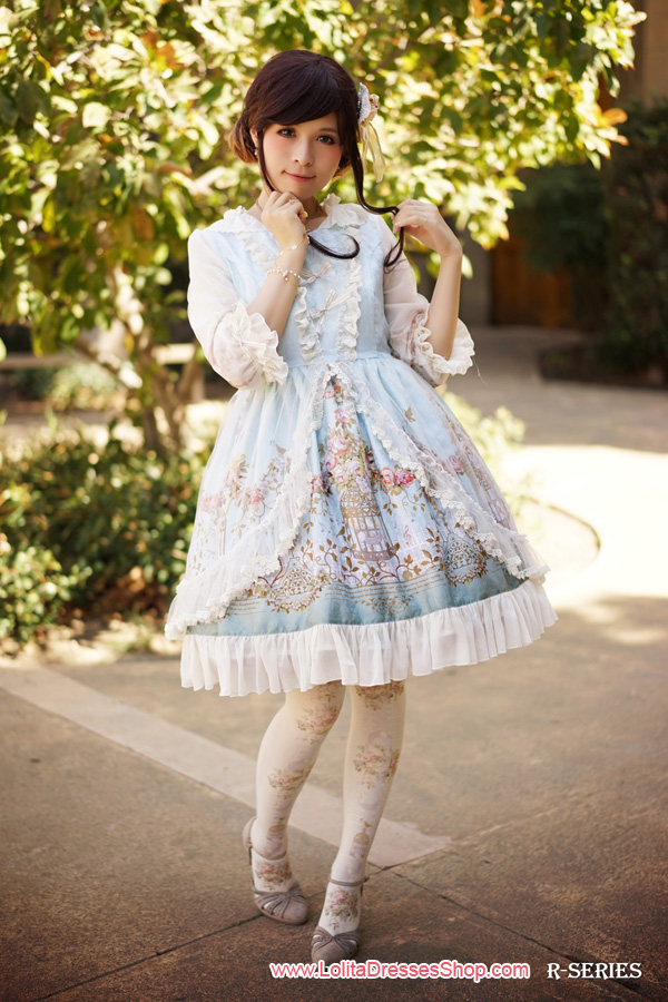 The Emperors Nightingale High Waist Lolita OP