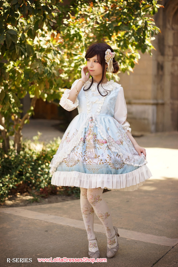 The Emperors Nightingale High Waist Lolita OP