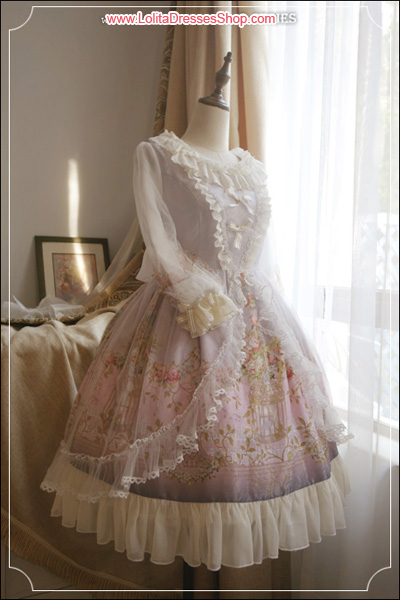 The Emperors Nightingale High Waist Lolita OP