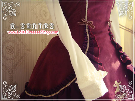 Odette Mansion Velvet Wine Lolita JSK