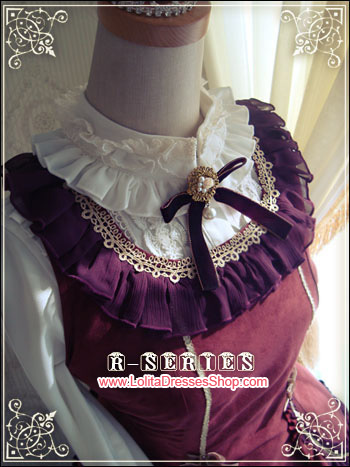 Odette Mansion Velvet Wine Lolita JSK