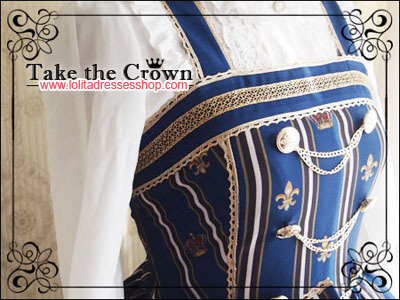 Crown Printing Take the Crown Lolita JSK