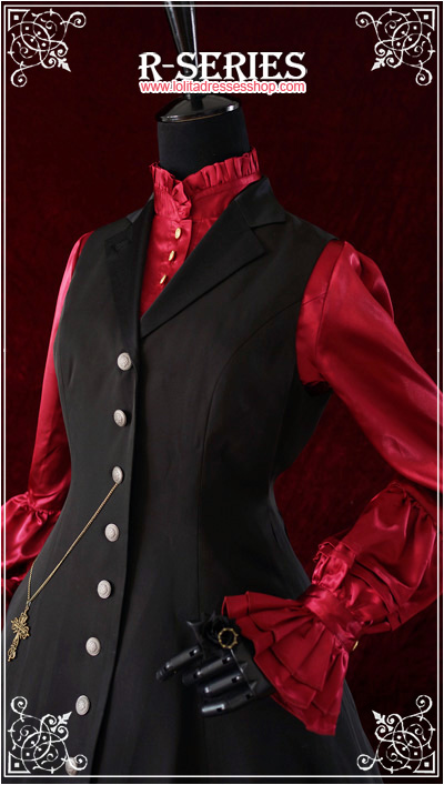 Rose Law Gothic Classic Lolita Vest