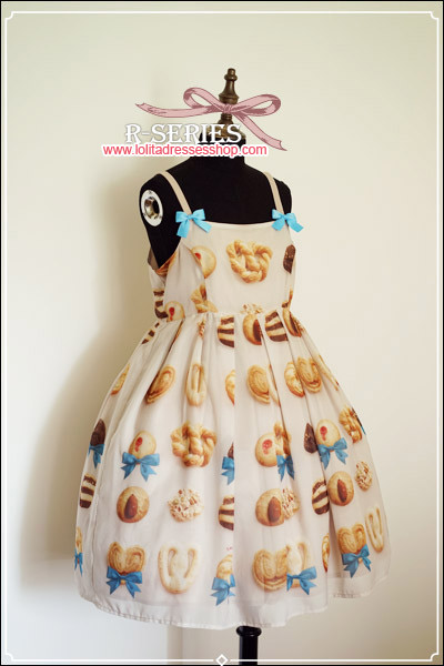 Ribbon Cookies Printing Lolita JSK