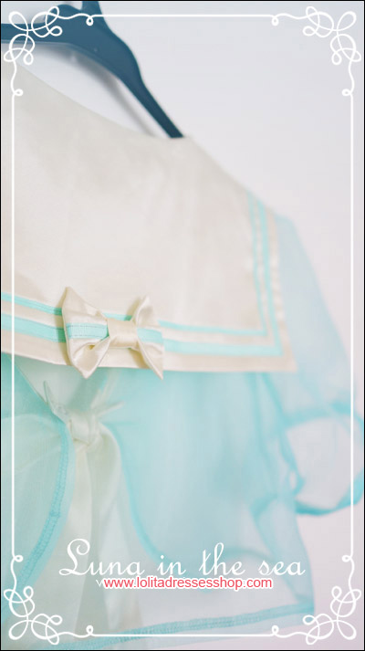 Luna In The Sea Sailor Collar Organza Lolita Bolero