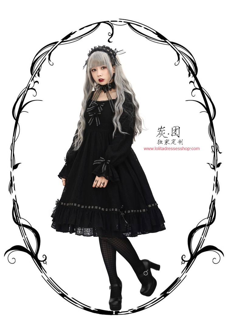 Dark Little Red Riding Hood Lace Lolita OP