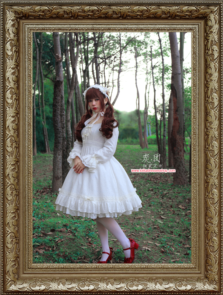 Dark Little Red Riding Hood Lace Lolita OP