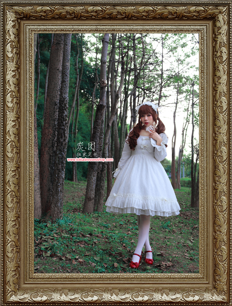 Dark Little Red Riding Hood Lace Lolita OP