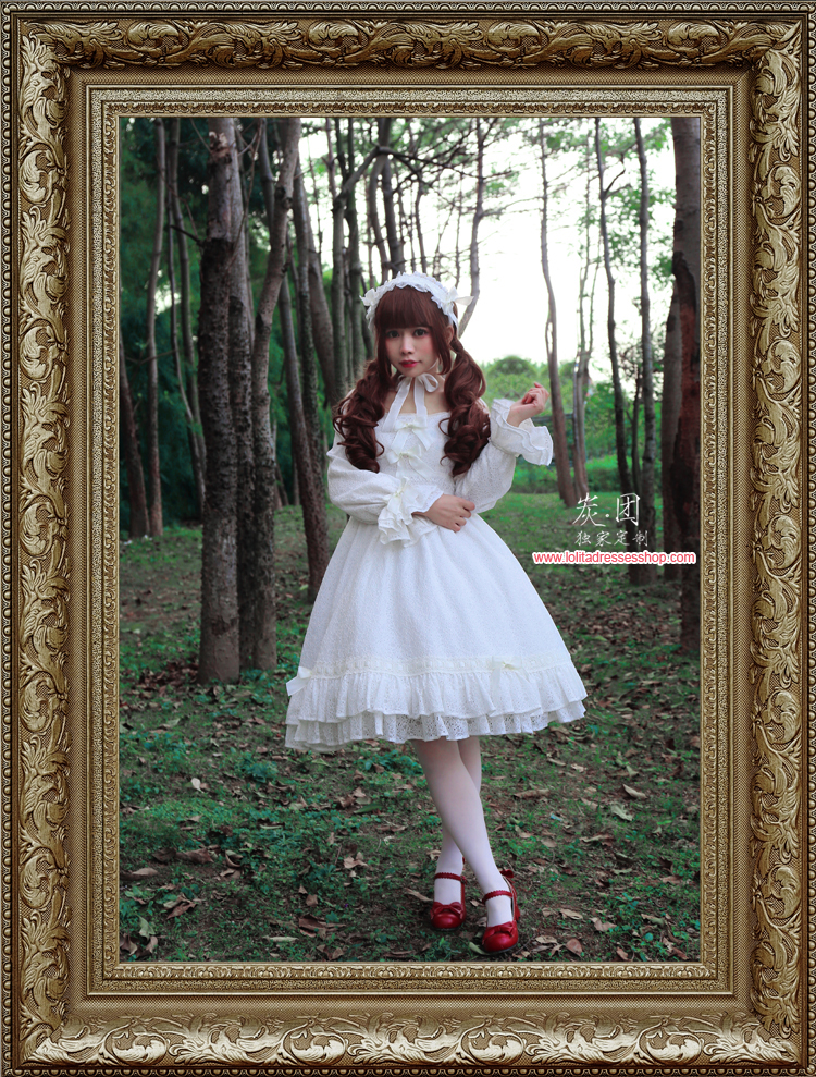 Dark Little Red Riding Hood Lace Lolita OP