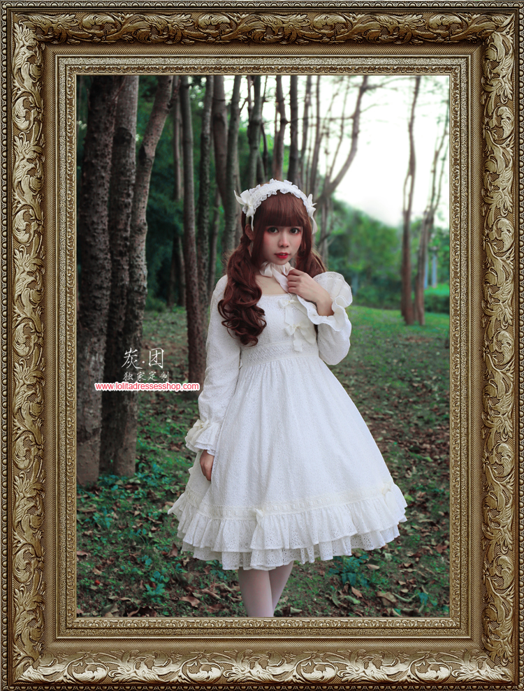 Dark Little Red Riding Hood Lace Lolita OP