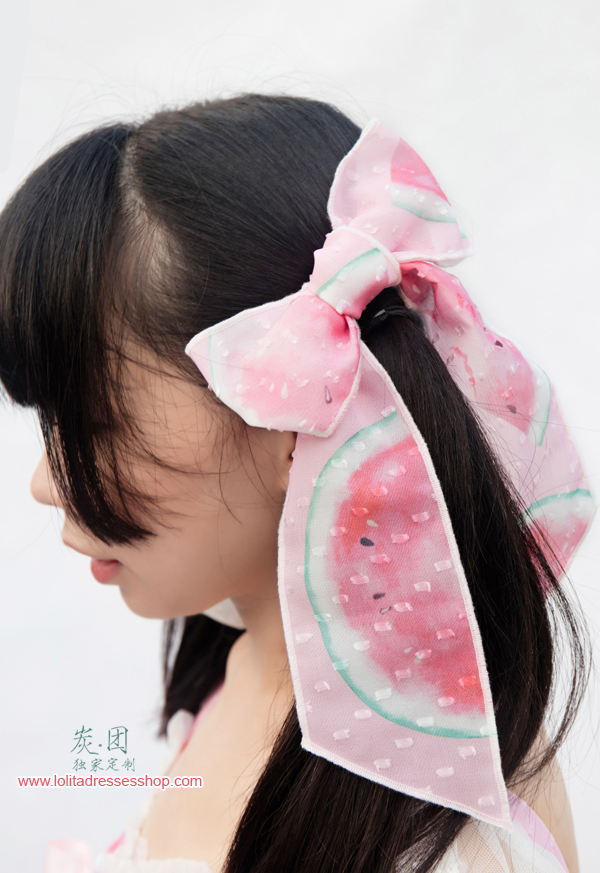 Cool Watermelon Printing Lolita Hair Clip