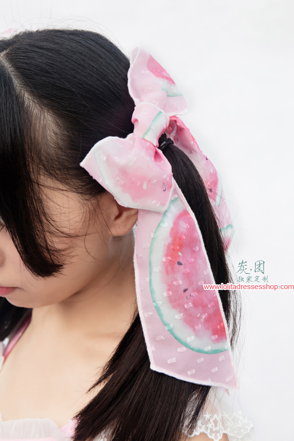 Cool Watermelon Printing Lolita Hair Clip