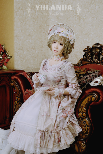 Leonora Half Sleeve Cardigan Lolita Dress
