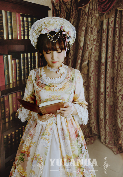 Leonora Half Sleeve Cardigan Lolita Dress