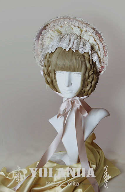 Leonora Classic Lace Lolita Bonnet