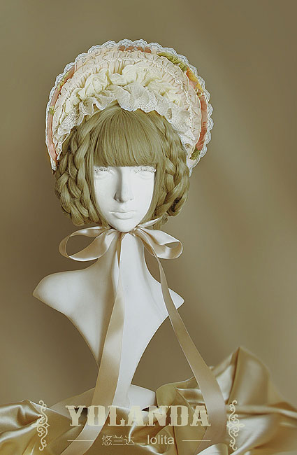 Leonora Classic Lace Lolita Bonnet