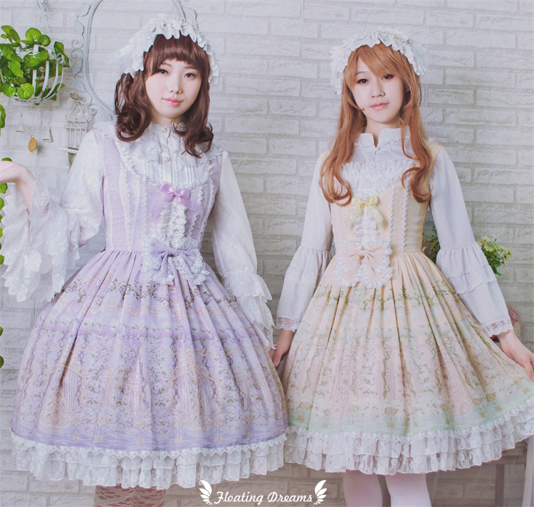 Spring Garden Two Colors Lolita JSK