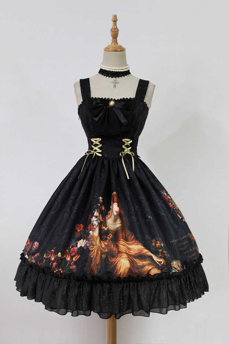 Song Of Time Printing Lolita Dress JSK