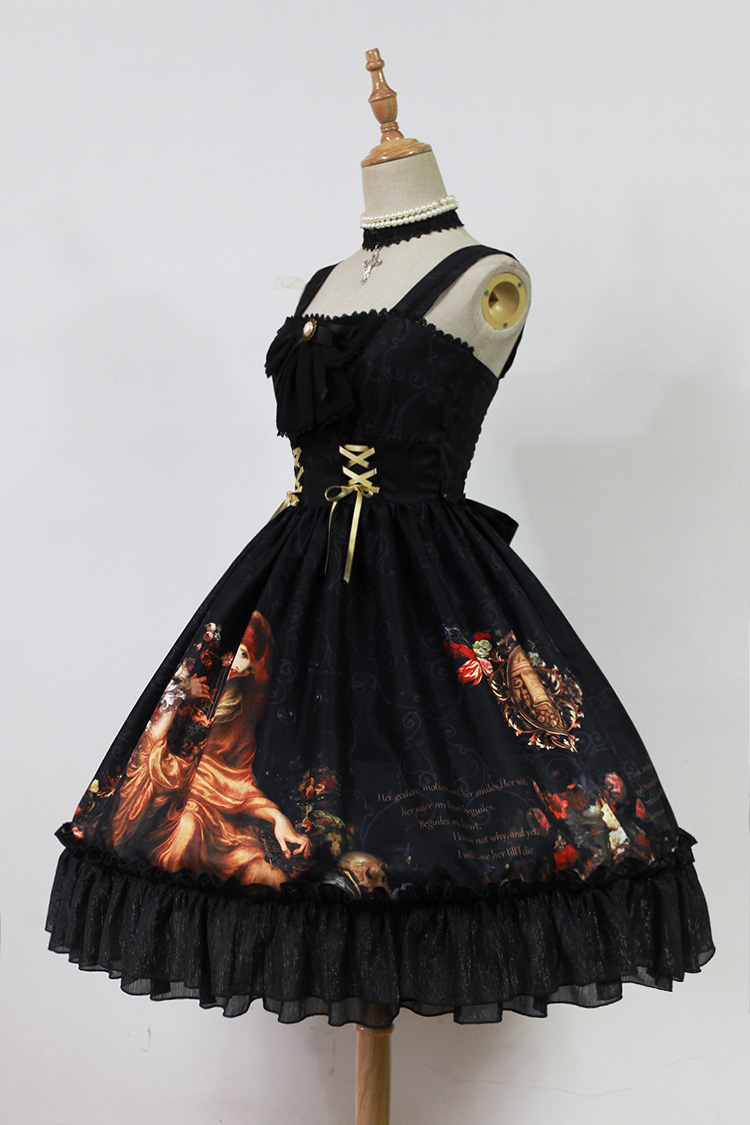 Song Of Time Printing Lolita Dress JSK