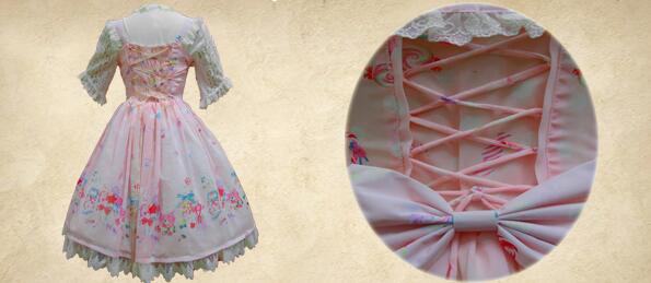 Chiffon Printing Candy Lolita JSK