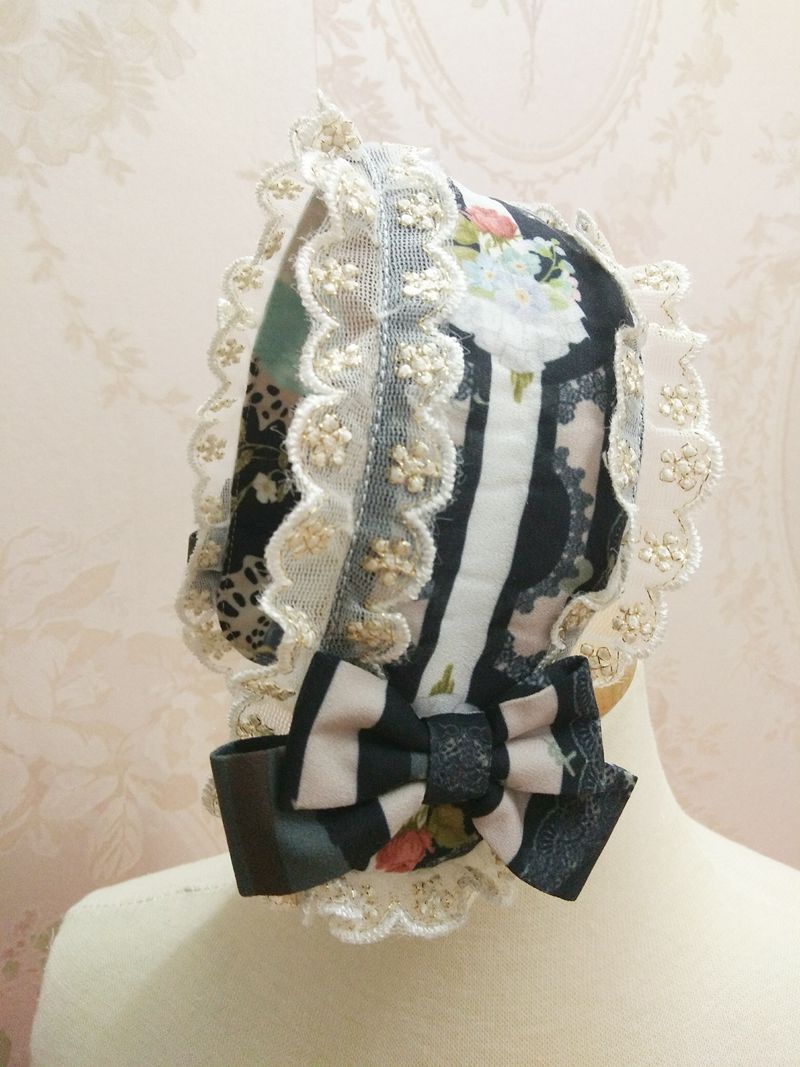 Crystal Rabbit Printing Lolita Hair Band