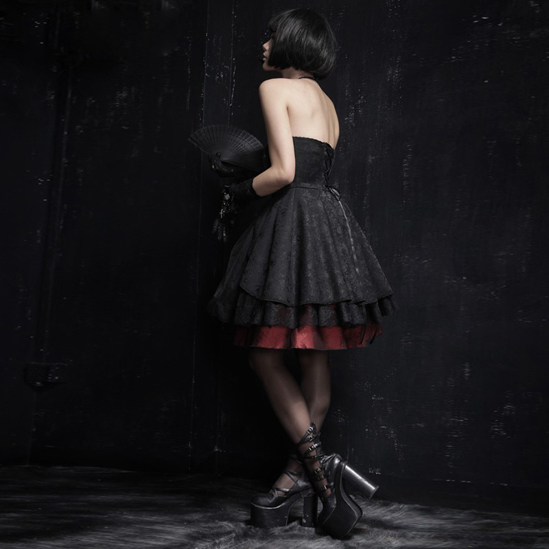 Gothic Dark Slim Dress