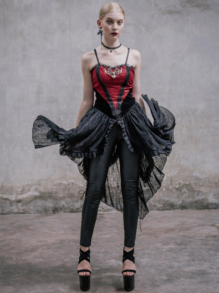 Gothic Steampunk Braces Dress