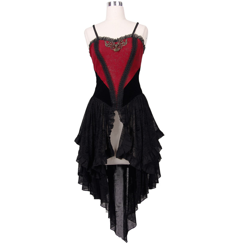 Gothic Steampunk Braces Dress