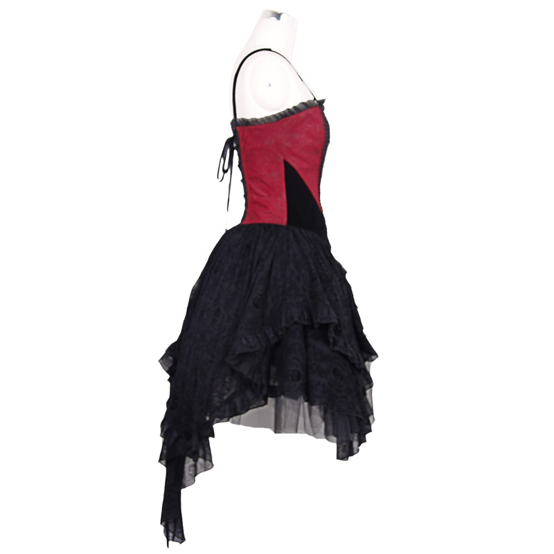 Gothic Steampunk Braces Dress