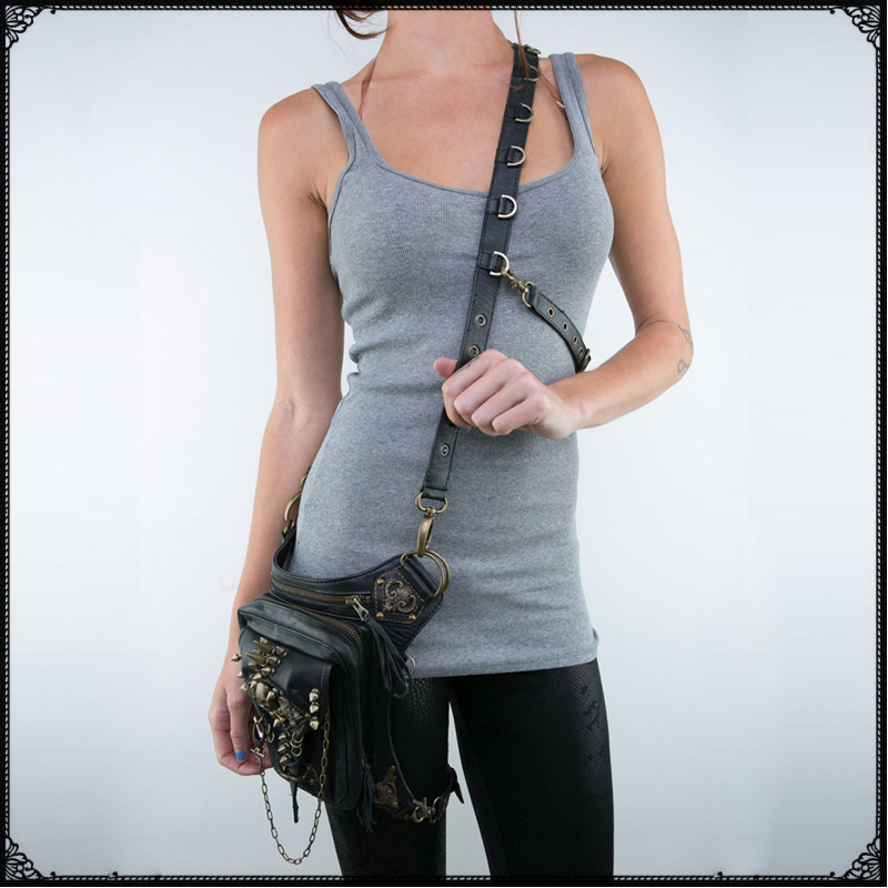 Fashion Casual Punk Skeleton Bag