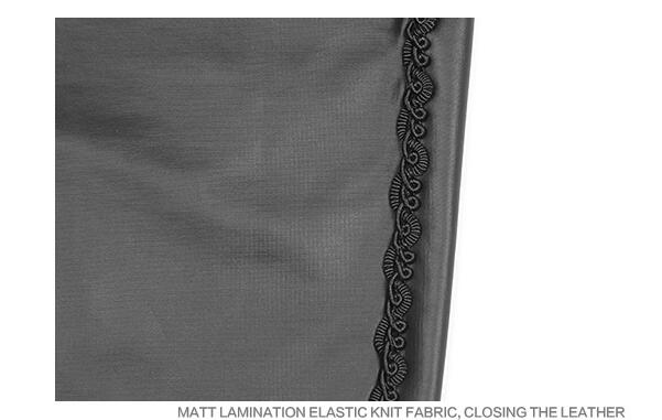 Black Gothic Asymmetric Lace For Women Legging
