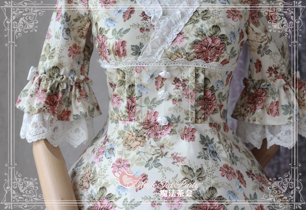 Peony Elegant Printing Lolita OP