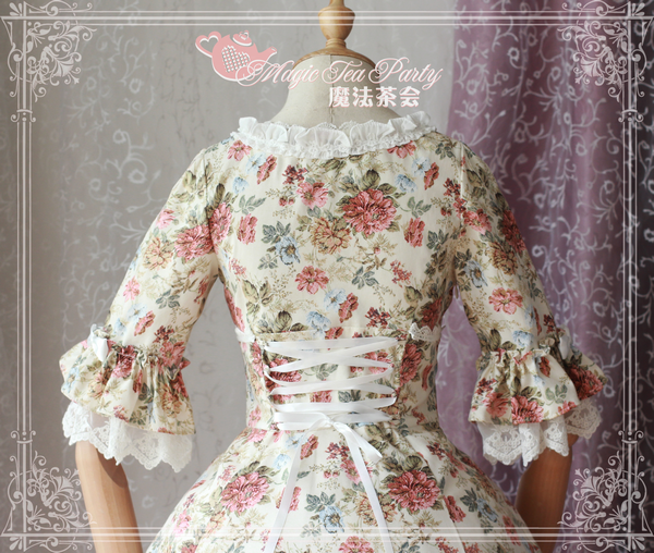 Peony Elegant Printing Lolita OP