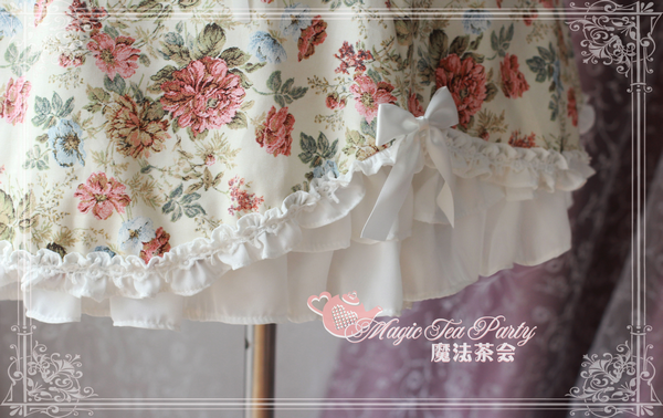 Peony Elegant Printing Lolita OP