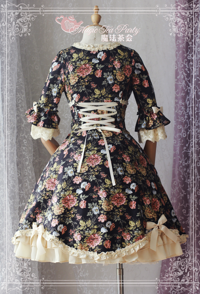 Peony Elegant Printing Lolita OP