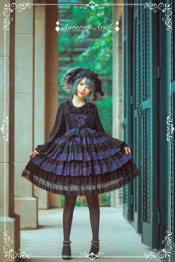 Gilding Summer Cicadas Lolita JSK